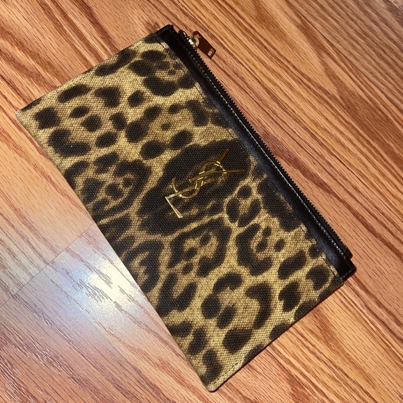 Authentic YSL small pouch